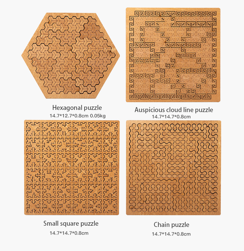 🧩Fractal Tray Puzzles