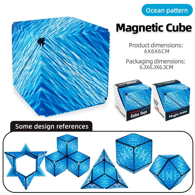 🎁【Buy 2 Get 2 Free】- Magnetic Rubik's Cube Decompression Toy