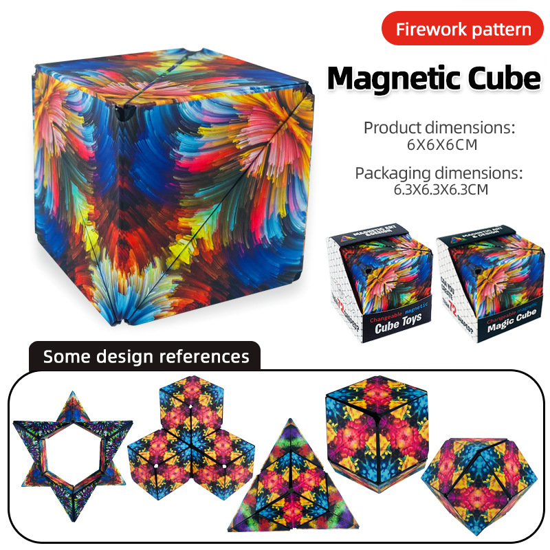 🎁【Buy 2 Get 2 Free】- Magnetic Rubik's Cube Decompression Toy