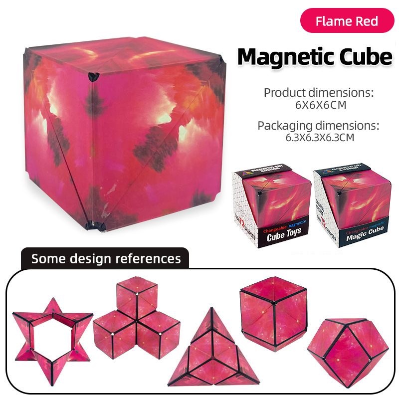🎁【Buy 2 Get 2 Free】- Magnetic Rubik's Cube Decompression Toy